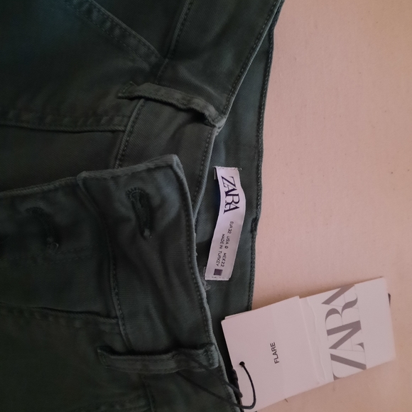Zara flare high rise skinny jeans - Picture 4 of 7